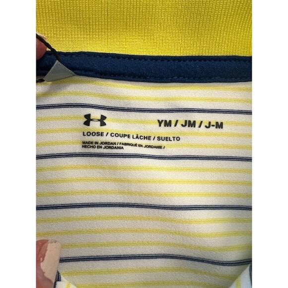 Under Amour Performance Stripe Polo NWT - Picture 2 of 5